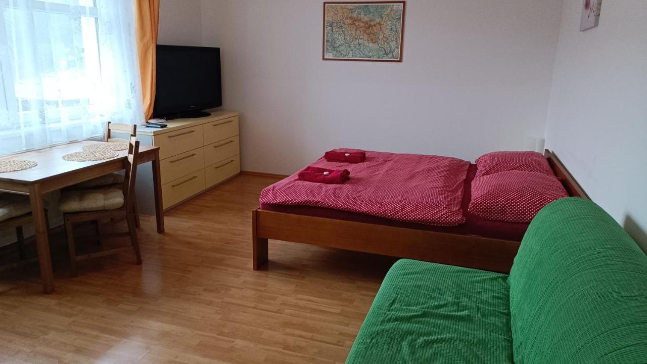 Apartmanek U Lanovky Янське Лазне Экстерьер фото